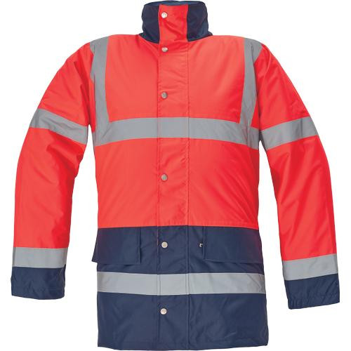 SEFTON kabát HV piros/navy S