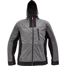 HUYER SOFTSHELL kabát szürke XS