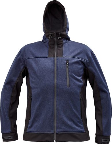 HUYER SOFTSHELL kabát navy XXL