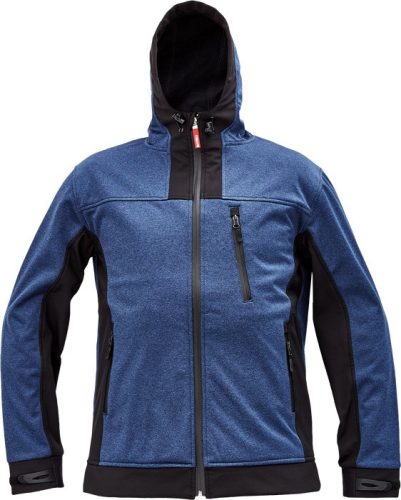 HUYER SOFTSHELL kabát royal kék XS