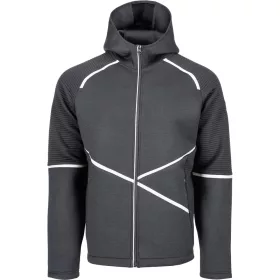 L-SURE CRAIG kapucnis kardigá fekete 4XL