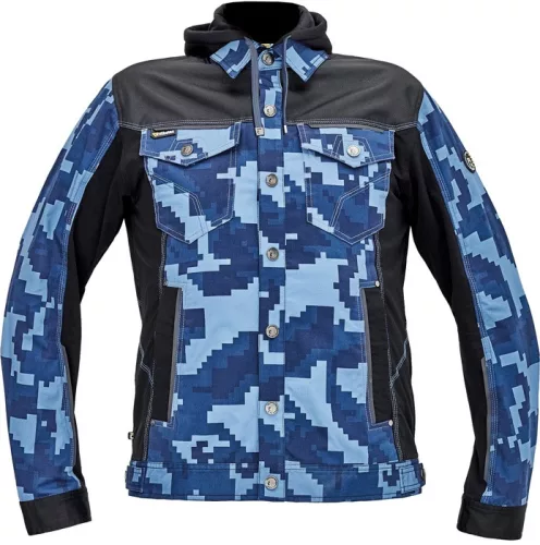 NEURUM CAMOUFLAGE kabát kapucnival