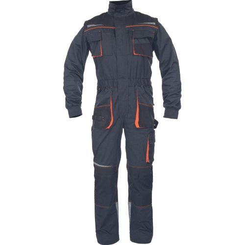 EMERTON STRETCH overall Szürke/Narancssárga 48