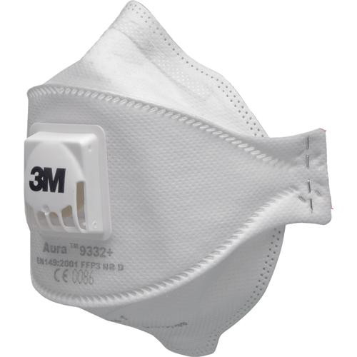 3M 9332+ FFP3 NR D Aura szűrőfélálarc sz