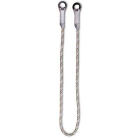   Biztosító kötél Irudek Nexion 150 2 műanyag gyűrűvel, szürke, 1,5m