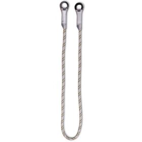   Biztosító kötél Irudek Nexion 100 2 műanyag gyűrűvel, szürke, 1m