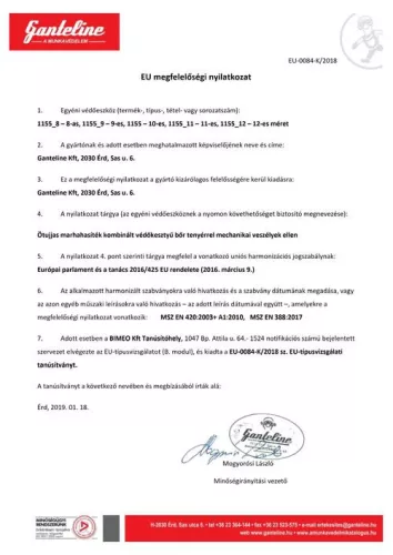 BŐRKESZTYŰ, SZÜRKE MARHAHASÍTÉK/PIROS VÁSZON KÉZHÁT_11(csgt)