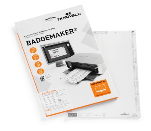 Betétlap BADGEMAKER® 54x90 mm