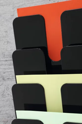 Prospektustartó FLEXIPLUS 6 A4 álló