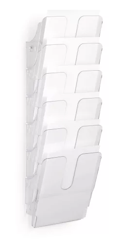 Prospektustartó FLEXIPLUS 6 A4 álló