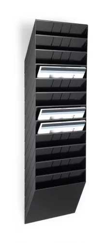 Prospektustartó FLEXIBOXX 12 A4 fekvő