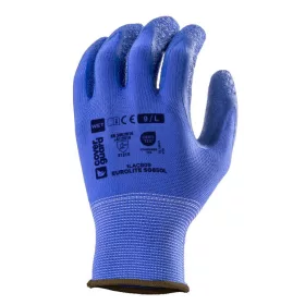 SZERELŐKESZTYŰ KÉK LATEX CSB TENYÉRREL_6