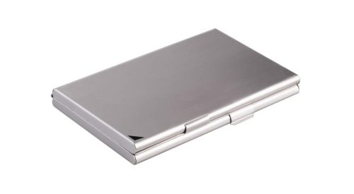 Névjegykártyatartó BUSINESS CARD BOX DUO alumínium