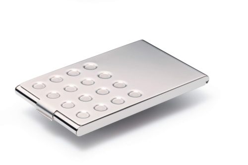 Névjegykártyatartó BUSINESS CARD BOX CHROME