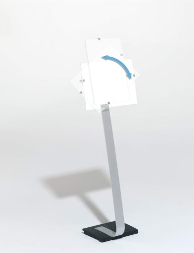Padlóállvány CRYSTAL SIGN® STAND A3