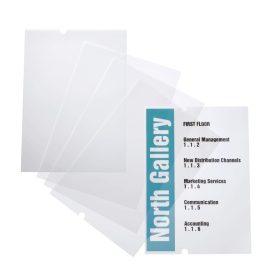 Pótlap CRYSTAL SIGN® A3 padlóállványhoz