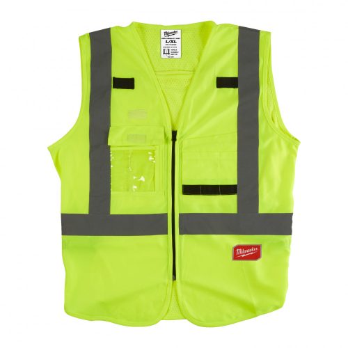 Láthatósági mellény, sárga - L/XL 1 db