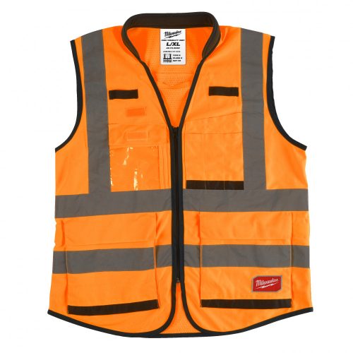 Prémium Láthatósági mellény, narancssárga - 2XL/3XL 1 db