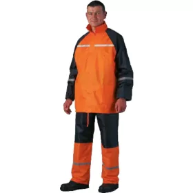 FLUO ESŐRUHA FÉNYVISSZAVERŐ CSÍKKAL, NARANCS_XXXL (csgt)