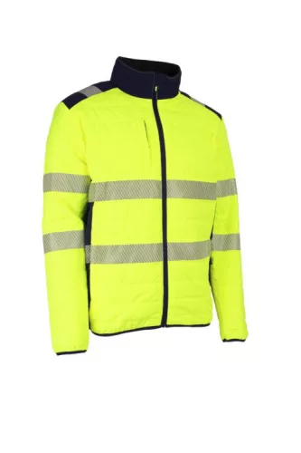 ÚJ! FLAKE FLUO SÁRGA/SÖTÉTKÉK THERMO DZSEKI_S