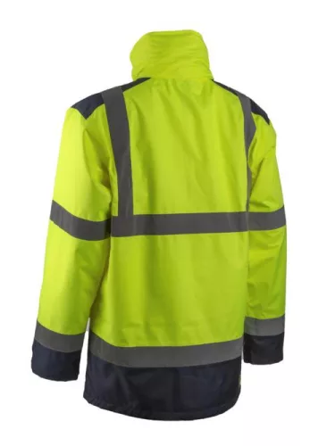 ÚJ! KAZAN KOMBINÁLHATÓ HI-VIZ SÁRGA ESŐKABÁT_3XL
