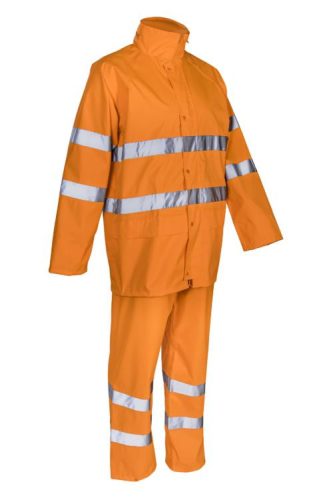 ÚJ! KAWA HI-VÍZ NARANCS PVC ESŐRUHA_2XL