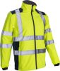 ÚJ! KANPA HI-VIZ SÁRGA SOFTSHELL DZSEKI_M