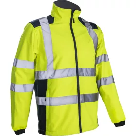 KANPA HI-VIZ SÁRGA SOFTSHELL DZSEKI_S