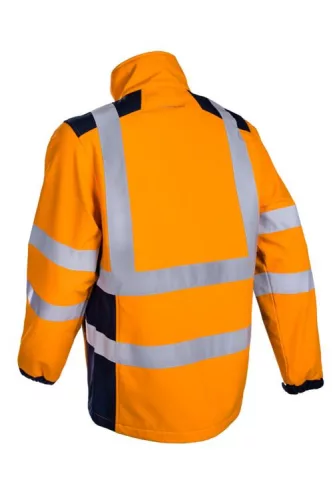 KANPA HI-VÍZ NARANCS SOFTSHELL DZSEKI_2XL