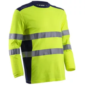 RIKKA HOSSZÚUJJÚ PÓLÓ HI-VIZ SÁRGA ÉS KÉK SZÍNBEN_S