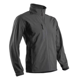 YANG II FEKETE FÉRFI SOFTSHELL FELSŐ, YKK CIPZ_S