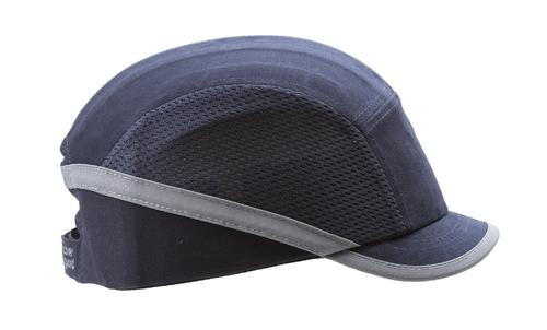 FEJVÉDŐS BASEBALL SAPKA SZELLŐZŐ BETÉT RÖV.SILD_SÖTÉTKÉK