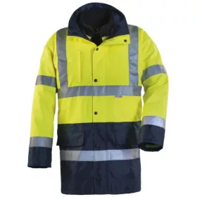 FLUO 4/1PE SÁRGA/KÉK KABÁT_XS (csgm)