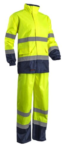 HI-WAY SZELLŐZŐ PE/PU ESŐRUHA SÁRGA/KÉK_XXL