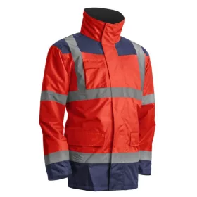 KANATA 4/1 HI-VIZ PIROS/KÉK PE KABÁT_S