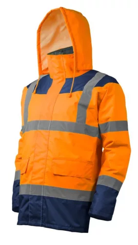 KETA JÓLLÁTHATÓSÁGI VÉDŐKABÁT NARANCS-KÉK SZÍN_4XL