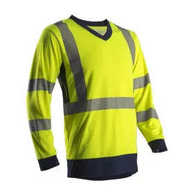 SUNO HI-VIZ SÁRGA HOSSZÚ UJJÚ PÓLÓ_S