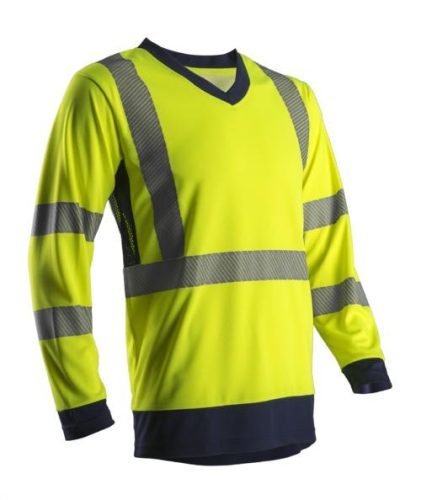 SUNO HI-VIZ SÁRGA HOSSZÚ UJJÚ PÓLÓ_2XL