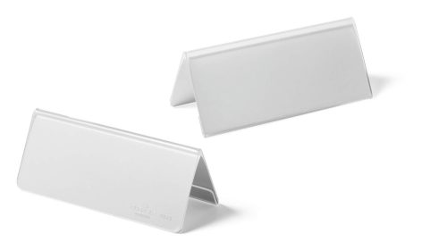 Asztali névtábla, akril 61/122x210 mm