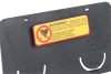 Névkitűző csipesszel CARD 40x75 mm mágnessel