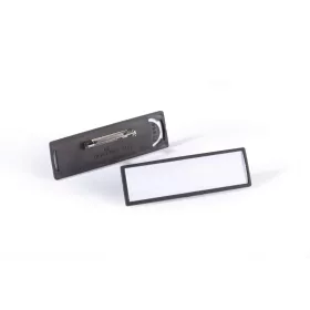 Névkitűző csipesszel CARD 17x67 mm lapos tűvel