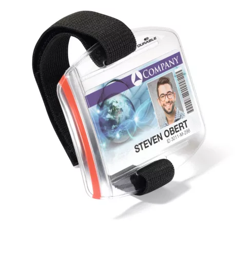 Biztonságikártya tartó OUTDOOR SECURE karra rögzíthető, 1 kártyához
