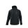 Sara Comfort Winter bélelt softshell hosszú kabát fekete-szürke