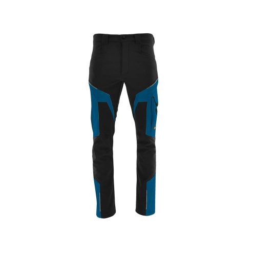Sara Comfort Winter bélelt softshell deréknadrág fekete-petrol kék