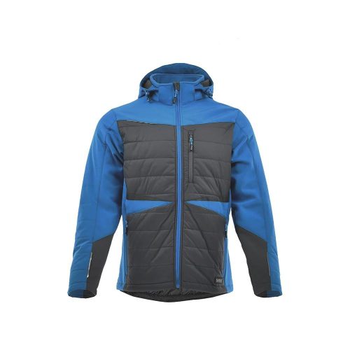 Sara Comfort Winter Hybrid bélelt kabát s.szürke-égkék