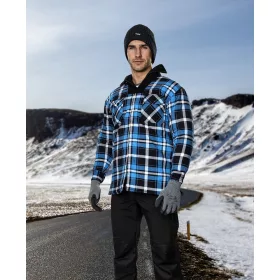 Flanel ing TÉLI ARDON®JONAH , kék S