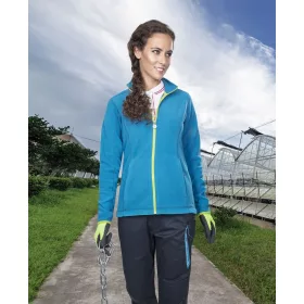 ARDON®FLORET  női fleece melegítő felső azúr kék XS