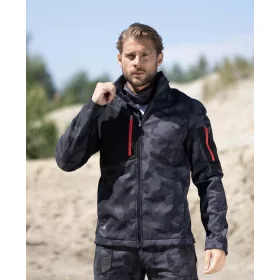 Softshell dzseki ARDON®CREATRON®CAMO Fekete S