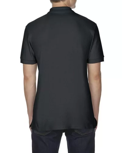 PREMIUM COTTON® ADULT DOUBLE PIQUÉ POLO Black S
