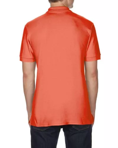 PREMIUM COTTON® ADULT DOUBLE PIQUÉ POLO Bright Salmon S